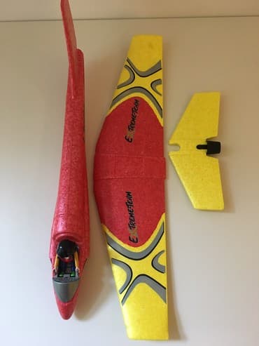 sundjer bob plisana igracka: PLAYMOBILE AVION 48 cm. Raspon krila - 50cm. Rasklopiv, pilot koji se — 7