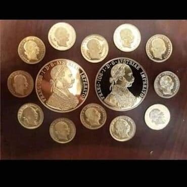 vt401 harry potter price: Franc Jozef dukat 24K pozlata Cena 1700din veliki/1200din mali — 2