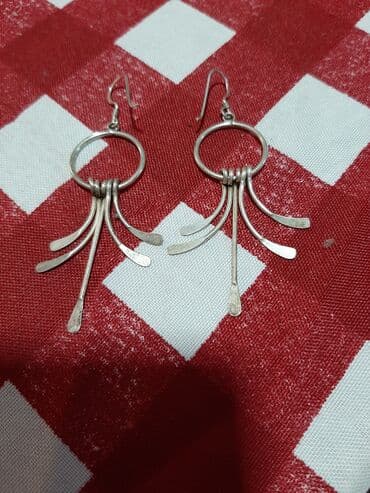 Earrings: Mindjuse srebrane 925 finoce redak model mindjusa mindjuse su teske — 1