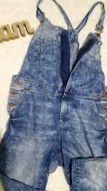 lanene pantalone lidl: 30, 30, Teksas, Normalan struk, Baggy — 6