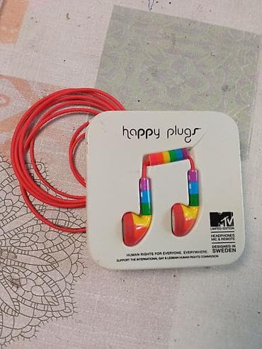 delimano štapni mikser 3 u 1: Happy Plugs žičane slušalice – MTV Limited Edition - Model: Happy — 1