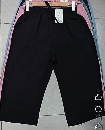 armani si: Pantalone siroke sa elastičnim pojasom i učkurom. - Boje: bež, roza — 6