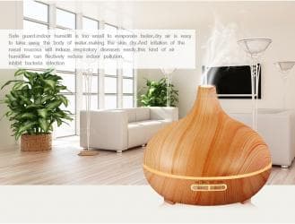 pingvin klima cena: 300ml aroma essential oil diffuser ultrasonic air humidifier ponovo u — 4