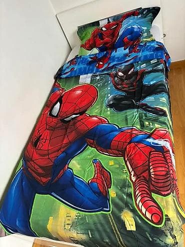stedisa sa ventilatorom: Posteljina za dečiji krevet sa Spider-Man motivima, namenjena — 1