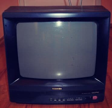 bežična pegla na paru: TV TOSHIBA 147R9E u boji veličina ekrana: 34 cm/14" dijagonala uz tv — 2