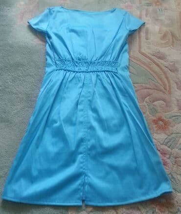 h m haljine za devojcice: XS (EU 34), color - Light blue, Cocktail, Short sleeves — 6