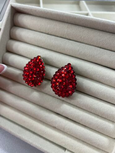 prsten sa srcem: Set: Earrings, Material: Cubic zirconia — 3