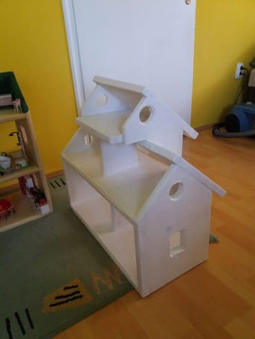 kaput od veštačkog krzna: Nova rucno napravljena kucica od cistog drveta. Bez igracaka. Ne — 1