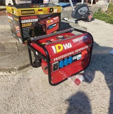 sklopka za agregat: Nemacki agregat DW GERMANY 8.5KW 340€ Potrosnja: Benzin ( 1L-1H ) — 6