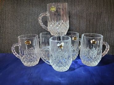 solje za caj: Solje univerzalne,kristal,led kristal Zajecar. 70te. Solje su — 1
