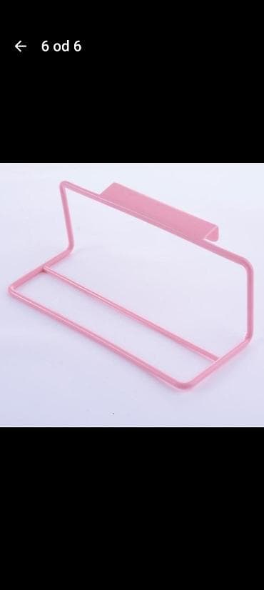 solje na stalku: Držač/vešalica za kuhinjske ubruse ili peškire – montaža bez bušenja — 6