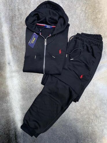 crne duge haljine: Komplet, Ralph Lauren, bоја - Siva, Pamuk — 5