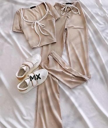 Men's Clothing: Damski komplet – majica i pantalone Gs - Dvod elni set od meke — 6