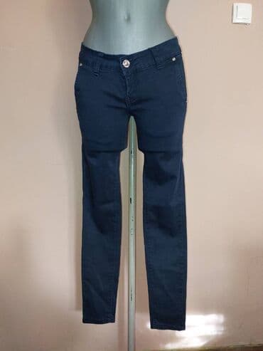 push up pantalone: USKE CRNE PANTALONE Veoma lepe, tegljive, uske pantalone Veličina 27 — 1