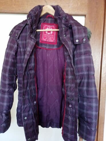 zenske jakne zimske: M, Karirani, Sa postavom, Perje — 3