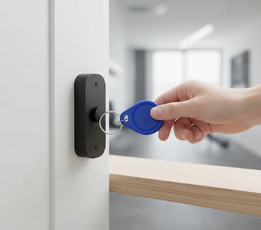 radio ei: RFID tag ključ za električne brave – 125 kHz 🔐 Opis proizvoda: RFID — 1
