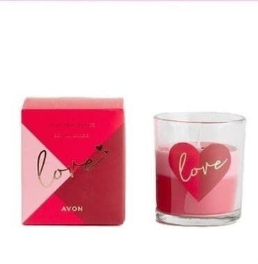 Scented candle, color - Red, New