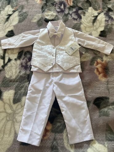 Prams & Strollers: Set: Shirt, Trousers, Vest, 92 — 1