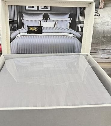 tekstil jagodina: Set posteljine – satenska pruga (jacquard/stripe) - Dizajn: diskretne — 4