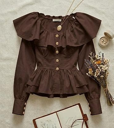 svilena košulja: Bluze Cena 3450 Velicine:S M L Model dostupan u Zutoj Beloj Braon i — 3