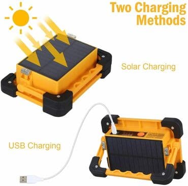 torbice za telefon: Solarna Punjiva LED lampa Lampa snage 60W. Puni se do 8 sati može da — 2