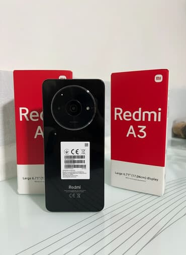 Xiaomi A3, 64 GB, color - Black, Dual SIM cards — 2