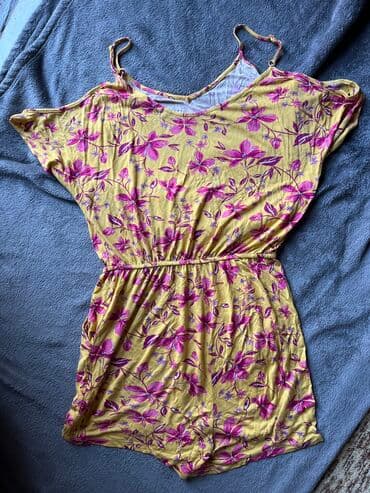 new yorker kacketi: S (EU 36), Floral, color - Yellow — 1