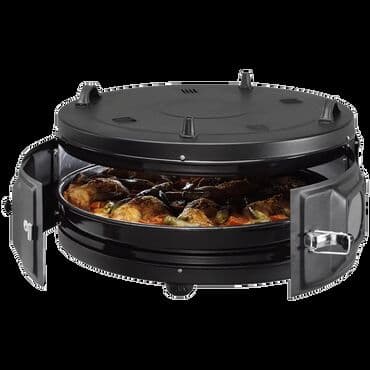 friteza na vruć vazduh delimano: Električna kružna pećnica, 1400 W, 55 cm. Snaga: 1400W. Zapremina: 37 — 1