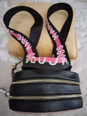 srebrno prstenje sa cirkonima: Marc Jacobs, Material: Faux leather — 3