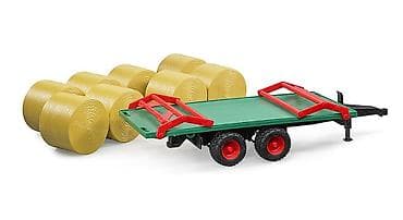 Toy Tractors: Prikolica sa 8 bala – Bruder, razmera 1:16 Šifra proizvoda: 02 Zemlja — 3