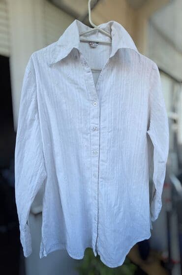 Bluze: Pamučna košulja XXL protkana srebrnim koncem. Na upit šaljem dodatne — 3