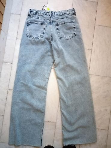 pull and bear farmerke: Jeans, color - Light blue — 4