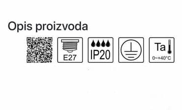mac za elektricnu testeru: Šifra: 104556 Brend: MITEA Lighting Artikal: Luster Tip grla: E27 Broj — 2