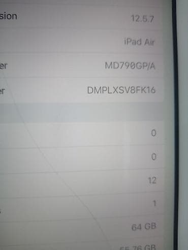 falcon sentinel window rgb 750 w: Apple iPad Air (A1474) – 64 GB i Cloud FREE - Model: iPad Air Wi‑Fi — 2