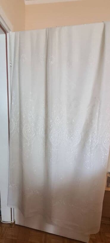 tepisi od memorijske pene: Net, Voile & Sheer Curtains, color - White — 3