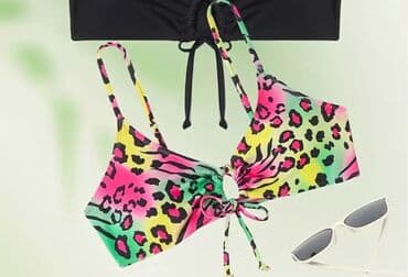 jednodelni push up kupaci: Lycra, Animal, color - Multicolored — 2