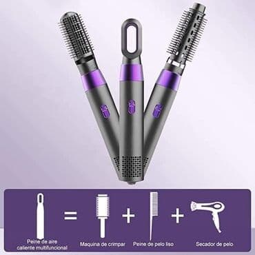 cetka za uvijanje i susenje kose: 3u1 Multifunkcionalna pegla za uvijanje kose Detalji o proizvodu – — 3