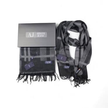 batman h m: Šal, Armani Exchange, bоја - Crna — 1