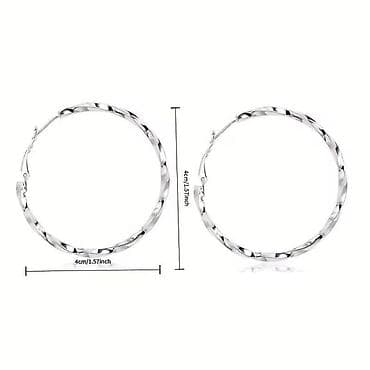 Velike okrugle minđuše – nerđajući čelik 316 Gs - Materijal