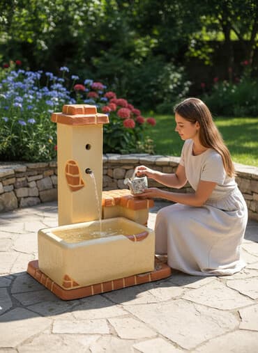 Betonska Česma "Meksiko" – NOVO O Nama BLUE STONE – Štampani Beton