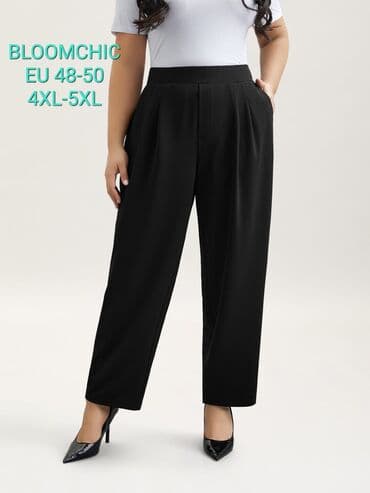 zenske pantalone online prodaja: 4XL (EU 48), Visok struk, Šalvare — 1