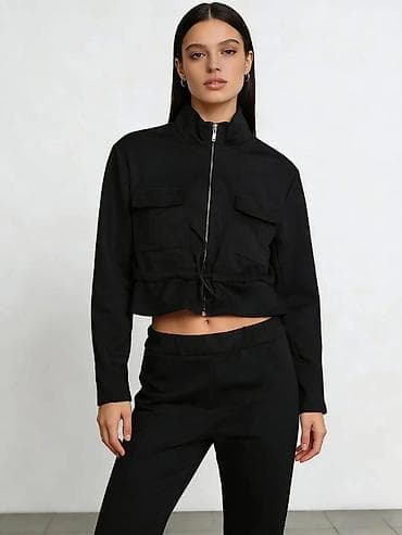 Dukserice: Ženski komplet trenerke – jakna i pantalone - Model: dvoslojni — 1