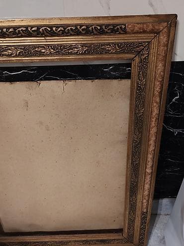 crep cene: Ukrasni drveni ram za sliku - Materijal: drvo sa bogatim reljefnim — 2