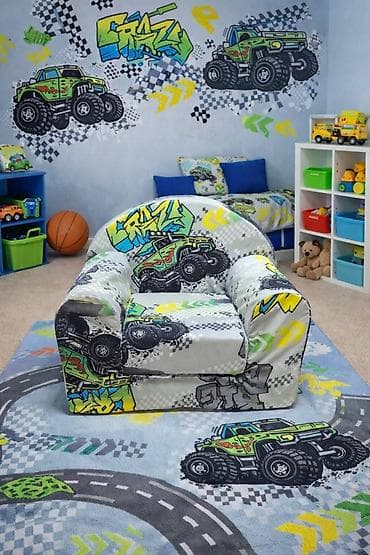 decije dukserice: Dečja foteljica na razvlačenje - Mekana, lagana i bez oštrih ivica – — 3