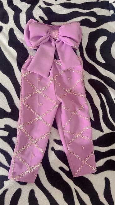 dečije cipelice: Dečiji komplet za svečane prilike – top sa velikom mašnom i — 1