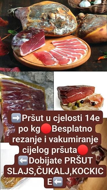 guscija mast gde kupiti: Poštovani u ponudi imamo tradicionalne proizvode Njeguška pršuta u — 1