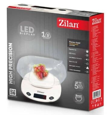 vaga za kafu: Zilan ZLN7880 Vaga sa posudom kuhinjska, do 5kg, 1L, tacnost od 1g — 4
