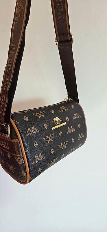 zenske torbe na akciji: Ženska torba preko ramena – cilindričnog oblika. - Materijal — 1