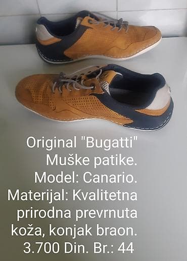 Patike: Original Bugatti Canario muške patike - Model: casual niske patike — 1