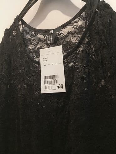 Bershka M, bоја - Crna, Koktel, klub, Dugih rukava — 7